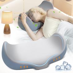 PRICES MAY VARY. 🌙【Additional Wing Design - Reduced Light & Protect Face】Always affected by light while sleeping? Tired of waking up with neck pain and discomfort? Now say goodbye to restless nights with Mixiniso memory foam cervical pillow. Our newly designed cervical pillow naturally fits your curved spine well and the unique shading design greatly reduces the impact of light on sleep. The wing can cradle and protect your face. It can support your head, neck and back perfectly, helping you ge Fun Pillow Cases, Cervical Pillow, Neck Support Pillow, Memory Foam Pillows, Wing Design, Cervical Pillows, Stomach Sleeper, Side Sleeper Pillow, Side Sleeper