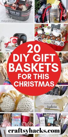 20 diy gift baskets for this christmas