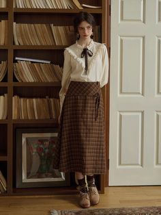 Composition : POLYESTER 60% VISCOSE 35% SPANDEX 5%Color : BROWN_S,BROWN_M,BROWN_LCountry of Origin : CHINA Safari Outfits, Ribbon Skirt, Preppy Fashion, Ribbon Skirts, Fashion Baby, Pioneer Woman, Preppy Style, Baby Fashion, Photo Shoot