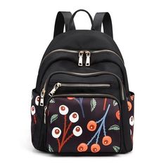 2023 Trendy Floral Print Nylon Backpack for Women Tag a friend who would love this! FAST US Shipping Get it here ——> https://prehype.shop/2023-trendy-floral-print-nylon-backpack-for-women/ #online #empire Mummy Bag, Backpack For Women, Stylish Mom, Designer Backpacks, Travel Pouch, Heart Earrings Studs, Tag A Friend, Clothing Size Chart, Womens Clothing Sizes