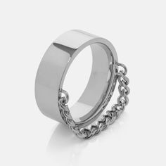 Vitaly Resist Ring | 100% Recycled Stainless Steel Accessories Hinged Ring, Grunge Jewelry, Edgy Jewelry, Stainless Steel Accessories, Dope Jewelry, Men's Jewelry Rings, Fashion Ring, Hand Jewelry, Men's Rings