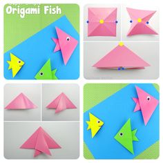 how to make origami fish out of paper