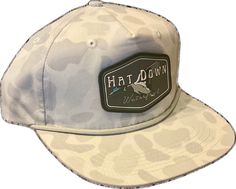 White Flat Bill Sun Hat For Outdoor, Flat Bill Hats With Logo Patch For Outdoor, Outdoor Flat Brim Hat With Logo Patch, Outdoor Flat Bill Hat With Logo Patch, Outdoor Cap With Logo Patch, 5-panel Hat With Logo Patch, Kelsey Johnson, Oak Camo Hat, Camouflage Cotton Snapback Hat