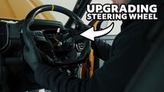 How To Fit A 2023+ Ford Ranger Carbon Fibre Steering Wheel