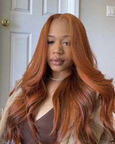 4x4 Wig, Cheveux Oranges, Wigs Body Wave, 13x4 Lace Front Wig, Ginger Hair Color, Red Orange Color, Copper Hair Color, Lace Front Human Hair Wigs