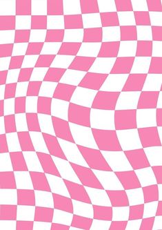 an abstract pink and white checkered background