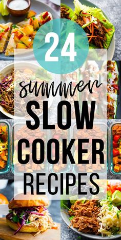 the best summer slow cooker recipes to make it easier for you to cook them