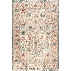 Nuloom Lenore Floral & Paisley 10x14 Area Rug for Living Room Bedroom Dining Room Kitchen, Beige/Multicolor Cottage Core Bedroom Rug, Rug For Brown Leather Couch, 7x9 Area Rugs, Earthy Boho Decor, French Country Rugs Living Room, Rug Inspo Living Room, 9x12 Rug Living Rooms, Living Room Area Rug Ideas, French Country Rugs