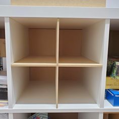 4 Cubby Cube Insert for Cube Storage Shelves-The Steady Hand Yarn Shoes, Yarn Organizer, Ikea Eket, Kallax Shelf Unit, Ikea Kallax Shelf, Cube Storage Shelves, Clear Storage Bins, Kallax Shelf, Clear Bins