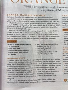 an article in the orange magazine about how to use it