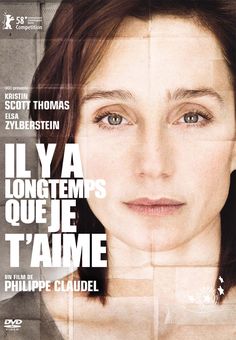 a movie poster for the film lya longtemps que je t'aime