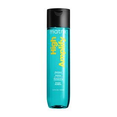 What it DoesMatrix High Amplify Shampoo boosts the structure of your fine, limp hair for lasting volume. High Amplify Shampoo's silicone-free formula uses protein for an added boost while providing instant lift and up to 35% boosted volume*. *With the professional product system of High Amplify Shampoo, Conditioner and Proforma Hairspray vs. unwashed hair.How to Use Apply to damp hair. Lather. Rinse. Follow with conditioner. In case of contact with eyes, rinse them immediately.Hair Type: Color Treated, Straight, Normal, Curly, OilyConcerns: VolumizingFluid Ounces: 10.1 oz.Formulation: LiquidCountry of Origin: Made in US Fine Hair Shampoo, Restore Hair Health, Shampoo For Fine Hair, Matrix Total Results, Limp Hair, Instant Lifts, Hair Strands, Fuller Hair, Brittle Hair