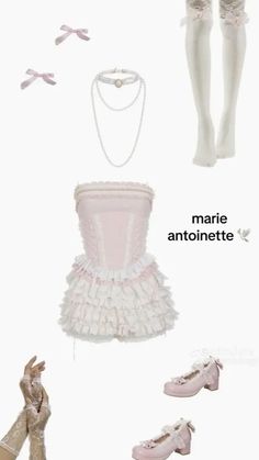 an image of clothes and accessories for dolls