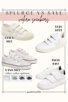 Shop thede velcro sneakers at different proce points! I have the veja sneakers and love! #sneakers #sneakersaddict #ltkshoecrush Velcro Sneakers Women, Shopping Orlando, Velcro Sneakers, Veja Sneakers, Sneakers Addict, Crazy Shoes, Old Skool, Golden Goose Sneaker, Orlando