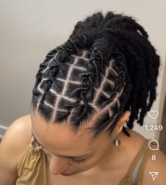 Short Locs Updo Styles, Sisterlocks Styles Updo, Sisterlocks Styles, Starter Locs, Updo Styles, Sisterlocks, Loc Styles