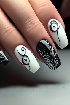 Are you looking for some current and chic nail manicure designs to spice up your look? Then you've come to the right place. In this pin, I'll demonstrate 10 awesome nail design ideas that are straightforward to do and suitable for any occasion. Whether you want to go for a traditional, refined, or daring style, you'll find something that complements your identity and mood. #naildesign #nails #manicure Manicures Designs, Unique Nails, Chic Nails, Cool Nail Designs, Blue Nails, Nail Manicure, Spice Things Up, Concept Design, Gel Nails