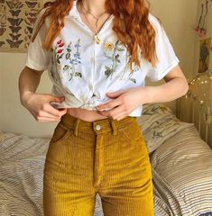 Cottagecore Outfits, Cottagecore Fashion, Yellow Outfit, Moda Vintage, Hippie Outfits, Mode Inspo, Look Vintage, Mode Vintage, Looks Style