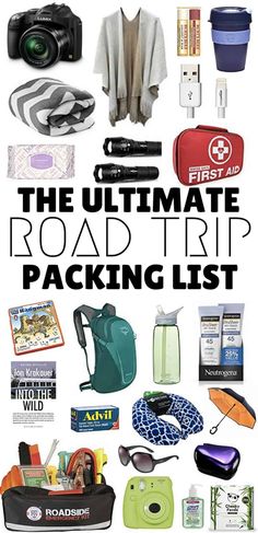 the ultimate road trip packing list