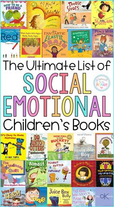 the ultimate list of social emotional children's books