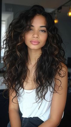 9000+ hair styles, long hair styles, hair color, Trendy and Unique Hairstyle --- Wedding Hair, Girl Hair Woman Easy Straight Hairstyles, Long Layered Curly Hair, Hair Styles Long Hair, Long Natural Curly Hair, Hairstyle Wedding, Brown Curly Hair, Simple Prom Hair, Easy Hairstyles For Medium Hair, Curly Hair Styles Easy