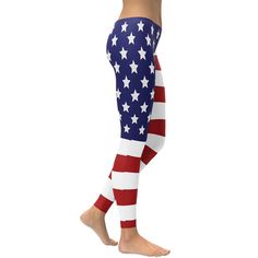 AVAILABLE AS: ✓ Capris✓ Yoga Pants (high waisted, inside pocket)✓ Yoga Capris✓ Yoga Shorts✓ Compression Leggings✓ Plus Size Leggings✓ Men's Leggings✓ Kid's Leggings✓ Youth Leggings✓ Matching Top Show your patriotism for the land of the free and wear thy banner with these ultra-comfy American Flag leggings. Comfortable, fun, and versatile, these colorful stars and stripes leggings are perfect for casual wear or working out. No matter how you style them, you'll look great celebrating being an Amer Patriotic Flag Print Bottoms For 4th Of July, Patriotic Bottoms With Flag Print For 4th Of July, Patriotic Fitted Bottoms For 4th Of July, Patriotic American Flag Bottoms For 4th Of July, Patriotic Stretch Bottoms For 4th Of July, Patriotic Red Bottoms With Flag Print, Leggings Plus Size, Ultimate Workout, Pants High Waisted