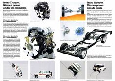 an advertisement for the new truck engine and its parts are shown in this advert