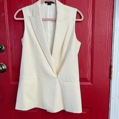 Reposhing This Item. Purchased And Never Worn, But Ready To Rotate For Something New. Questions? Leave A Comment Below! Suit Vest, Leave A Comment, Something New, Jackets & Coats, Size 6, Cream, Women Shopping, Color