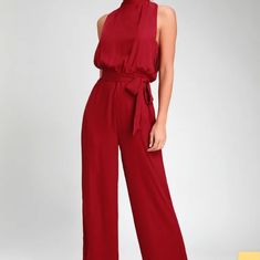 Brand New With Tags. Lavender Jumpsuit, Red Halter Jumpsuit, Jump Suits, Rompers Dressy, Jumpsuit Long, Backless Jumpsuit, Jumpsuit Elegant, Clothes Sewing, Standing Poses