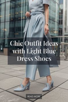 Looking for ways to style light blue dress shoes? From formal attire to casual looks, discover outfit ideas that highlight these unique shoes. Visit our blog for full outfit guides and tips!