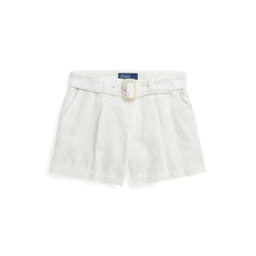 These shorts are crafted with lightweight linen and finished with a matching belt. Linen Short, Short Outfits, Ralph Lauren, Girl Outfits, Clothes