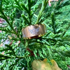 Brand New! Legend Of Zelda Wedding Ring, Zelda Ring Men, Legend Of Zelda Jewelry, Zelda Ring, Zales Engagement Rings, Champagne Ring, Luxury Wedding Rings, Brown Rings, Fashion Rings Silver