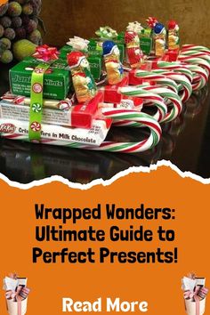 the cover of wrapped wonders ultimate guide to perfect presers by read more than one