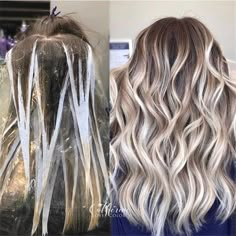 Trendy Hair Highlights, Medium Highlights, Highlights Balayage, Hair Color Techniques, Balayage Hair Blonde, Hair Balayage, Ombre Hair Color, Trendy Hair, Hair Blonde