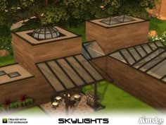 Sims Building, Sims Games, Sims House Design, Sims 4 Update, Sims 4 Cc Furniture, Sims 4 Collections, Glass Roof