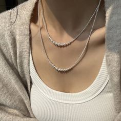 Luminous Echoes: Modern Pearl Fusion | KHANIE Sweater Jewelry, Luxury Sweater, Pearl Sweater, Pendants For Women, Jewelry Chain, Layer Necklace, Necklace Pendants, Sweater Chain, Swarovski Pearls