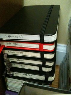 a stack of books sitting on top of a table