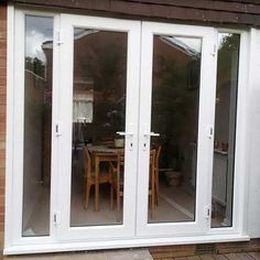 an image of a patio with sliding glass doors