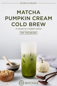 matcha pumpkin cream cold brew recipe