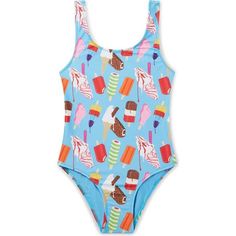 Show of your drip this Summer in our Ice Creams swimsuit. Feel ice cool as you play in the hot sun. It's made from the recycled REPREVE fabric and has full coverage. Conscious clothing is cool. Add some flavour to your wardrobe this season! Remember to wear sun cream! | Boardies | Ice Creams Classic Kids Swimsuit, (Blue, Size 10) | Maisonette collects the best children’s products from around the world (unlike Zulily, Etsy, The Tot, Farfetch Kids, Childrensalon, Crate and Kids, Kohls, Wayfair, Bu Blue Beachwear Swimwear For Summer Activities, Blue Swimwear For Summer Beach Season, Playful Fitted Tankini For Poolside, Fun Blue Swimwear For Summer, Playful Swimwear For Spring Beach Party, Blue Playful Swimwear For Summer, Fun Blue Swimwear For Beach Season, Playful Printed Tankini For Swimming, Playful Blue Swimwear For Summer