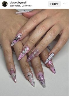 Elegant Nails Almond, Nails 21st Birthday, Nails For Office, Sofia Richie Nails, Nail Gel Ideas, Nail Art White Nails, Almond Nails Simple, Pink Nails Spring, Celebration Nails