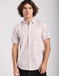 Rsq Super Bloom Button Up Shirt. Allover Floral Print. Button Front. Chest Pocket. Flat Collar. Short Sleeve. Rounded Hem. 100% Cotton. Machine Wash. Imported. Super Bloom, Flat Collar, Button Up Shirt, Chest Pocket, Button Up Shirts, Button Up, Floral Print, Floral Prints, Collar