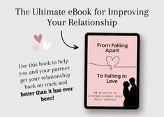 Every relationship is capable of being saved if the people in the relationship want to do what it takes to make it work. This eBook has the 12 secrets to strengthening any relationship, whether you’re dating, engaged, or married. It will teach you how to save your relationship, and get back to enjoying the partnership the way you used to! #saveyourmarriage #improveyourrelationship #marriage #relationshipgoals Couples Therapy Workbook, Healing Marriage, Marriage Quote, Relationship Games, Marriage Is Hard, Marriage Advice Quotes