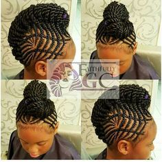 Braid Styles For Girls, African American Braided Hairstyles, Natural Hairstyle, Girls Hairstyles Braids, Hairstyle Gallery