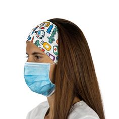 Nurse headbands with Buttons that stay in place with elastic that help save your ears I Made in USA I One size fit most I Please click to view all our designs Our Scrub caps, ponytail caps, headbands and mask are made with breathable and high quality fabric that can be match with any scrub color. ◊ Material: 80% Polyester/20% Spandex ◊ Dry Fit and Breathable, Wrinkle and Shrink Resistant, Easy Care, Wick moisture quickly to keep you dry and comfortable, Reusable ◊ Advise: To Keep the headband fr Casual Elastic Headband, Casual Elastic Band Headband, Casual Elastic Headband One Size, Casual Headband Sweatband, One Size, Casual Sweatband Headband, One Size, Casual Sweatband Headband, One Size Fits Most, Casual Headband With Sweatband, One Size Fits Most, Adjustable Sweatband Headband, Playful Adjustable White Headband