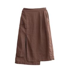 Item Type: SkirtMaterial: 51%-70% LinenSeason: Spring,SummerStyle: CasualDecoration: Pockets,Stacked MisplacedWaist Type: NaturalLength: Midi-Length Fit Type: LooseClosure Type: Elastic Waist One Size (fit for EU36-42,US6-12,UK8-16,AU8-16,NZ8-16 )Length: 75-83 cm/29.35 -32.68"Waist: 68.00-92.00 cm/26.77-36.22"Hip: 120.00 cm/47.24"PS:The measurement is measured by hands,there will be 1 cm-3 cm in error,hope you can understand. Skirts Fall, Colorful Closet, Linen Skirts, Linen Bottoms, Japanese Dress, Spring Fabric, Asymmetrical Skirt, Fall Skirts, Linen Skirt