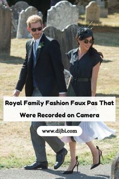 the royal family fashion fauxs that were recorded on camera