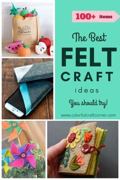 the best felt craft ideas you should try