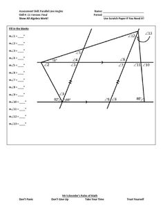 an image of a diagram with lines and angles on the same side, which are drawn in