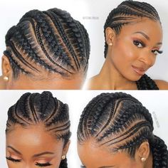 Long Asymmetrical Hairstyles, Bobs Hairstyles, Latest Braided Hairstyles, Ghana Braids Hairstyles, Short Bobs, Asymmetrical Hairstyles, Feed In Braids Hairstyles, African Hair Braiding Styles, Twist Braid Hairstyles