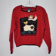 Vintage Woolrich Women's Small Wool Red Sheep Knitted Square Neck Wool Sweater. Please see photos for more details. Any order over $500 requires signature verification at delivery. Thank you! Red Sheep, Square Neck Sweater, Xmas Sweaters, Vintage Woolrich, Heart Motif, Neck Accessories, Xmas Sweater, Pullover Sweater Women, Wool Sweater